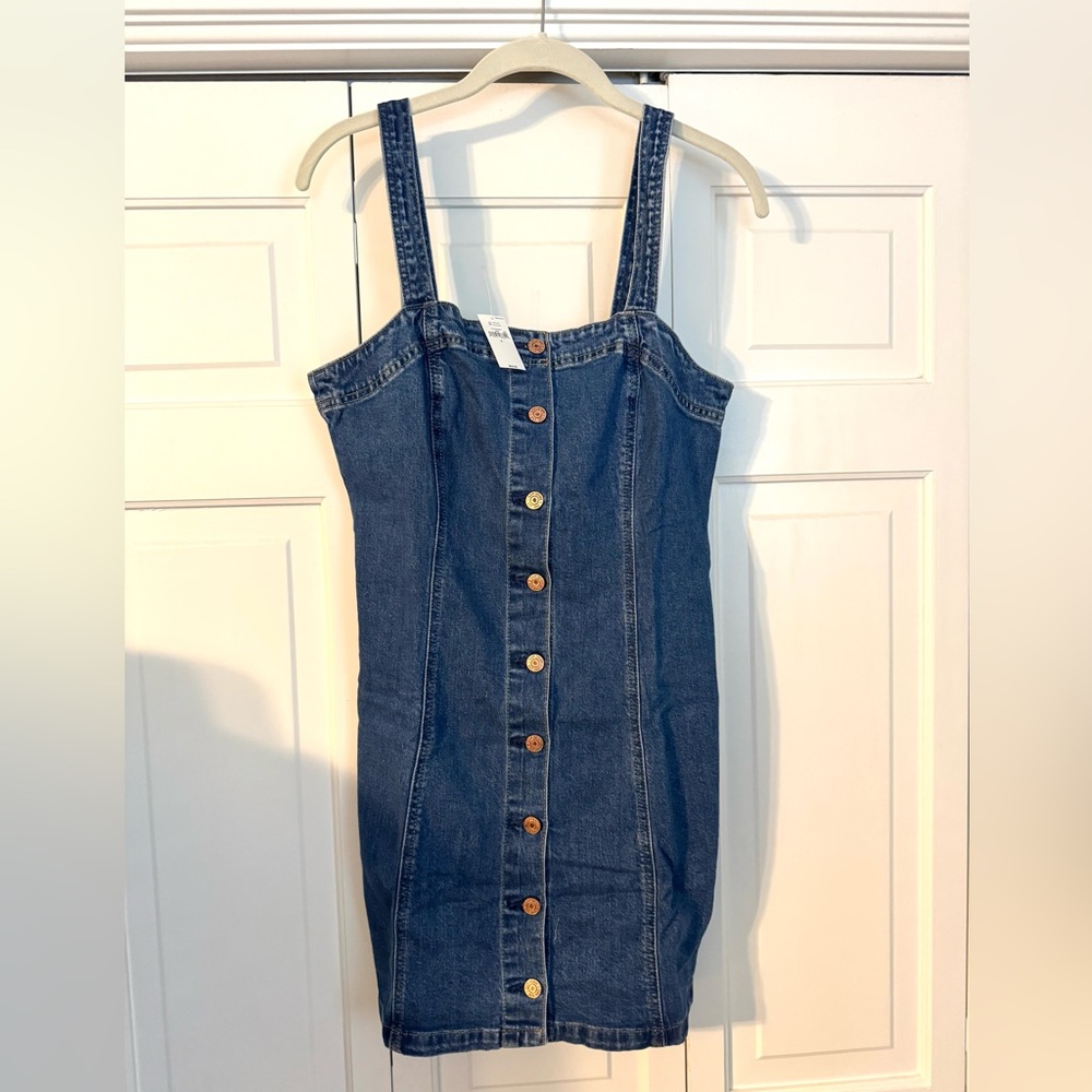 NWT Gap denim mini dress size small